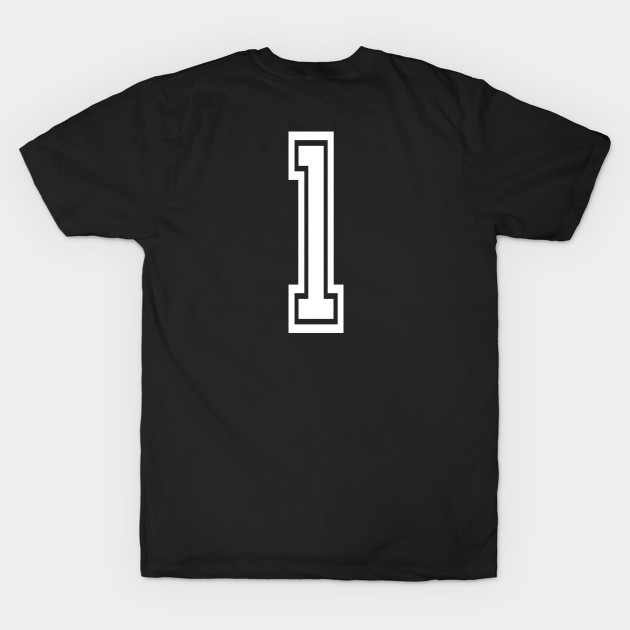 Number 1 for a sports team, group, or community T-Shirt by DariBangAngga